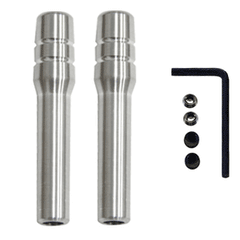Billet Slimline Locking Door Pins (fits 90-14 Mustang)