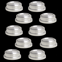 Billet Bolt Cap Covers 8mm Kit (fits 79-10 Ford Mustang) UPR