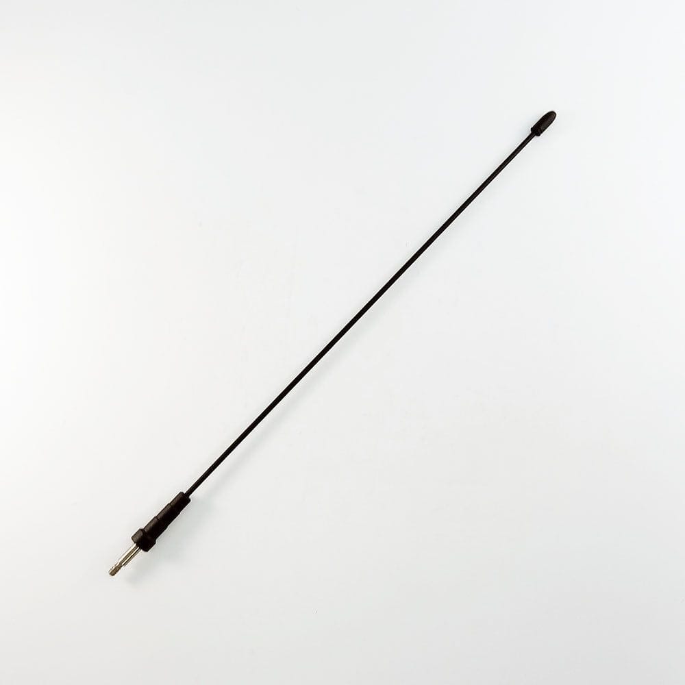 AMP Billet 14 inch Antenna Bullet Tip Phantom Black (fits 79-09 Mustang)