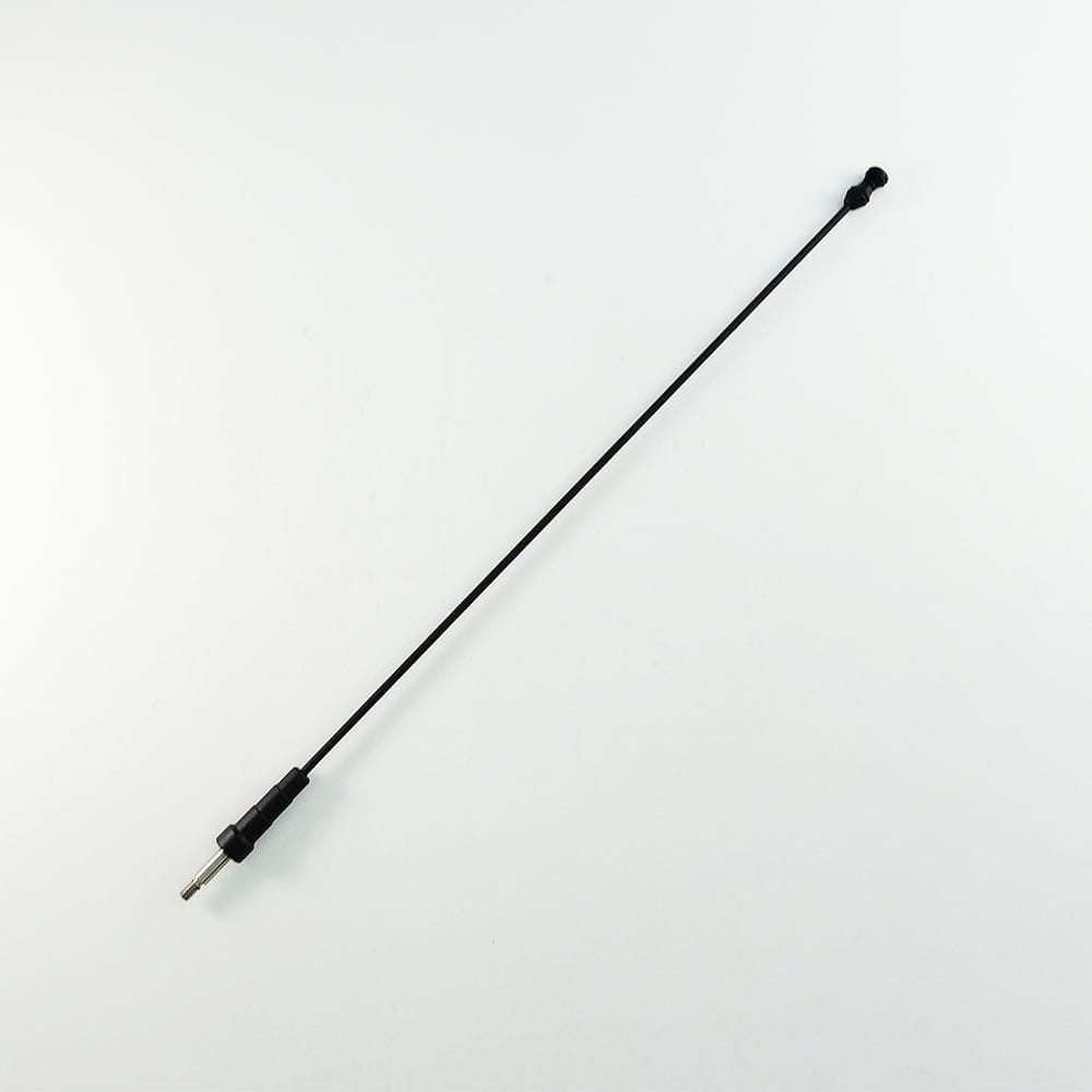 AMP Billet 14 inch Antenna Designer Tip Phantom Black (fits 79-09 Mustang)