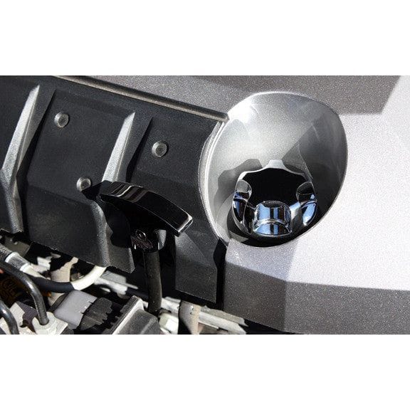AMP Billet Oil Cap Smooth Chrome (fits 10-12 Camaro) AMP-CA10SCPL