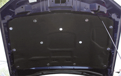 Billet Underhood Push Pin Covers (fits 05-10 Ford Mustang) UPR