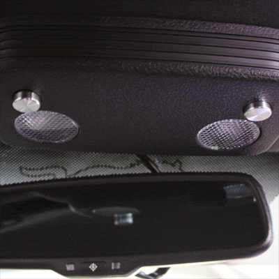 Billet Map Light Button Covers (fits 05-15 Ford Mustang) UPR