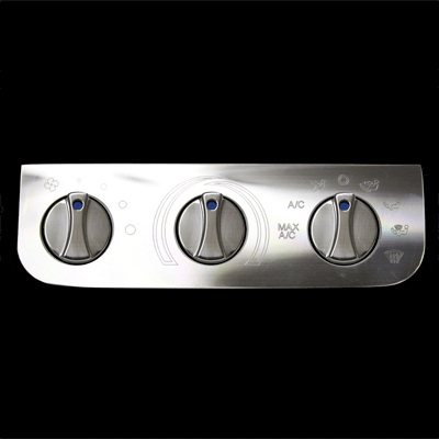 Billet AC Faceplate & Regular AC Knobs (fits 97-03 F-150) UPR