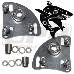 Steel Shark Caster Camber Plates (HD Grade 50 Steel) (fits 94-04 Ford Mustang) UPR