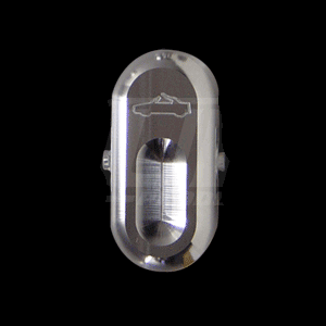 Billet Convertible Top Button (fits 94-04 Ford Mustang) UPR
