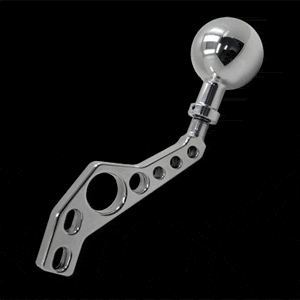 Billet Trick Stick & Shift Knob Combo (fits 79-04 Mustang ) UPR