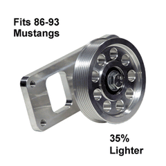 Ultra Light AC Eliminator Kit & Pulley (fits 86-93 Ford Mustang) UPR