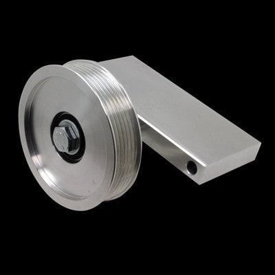 Billet Air Pump Idler Bracket and Pulley Kit (fits 79-95 Ford Mustang) UPR