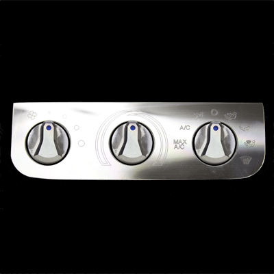 Billet AC Faceplate & Designer AC Knobs (fits 97-03 F-150) UPR