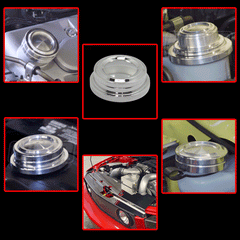 Engine Dress Up Stage 2 Kit Polished (fits 05-09 Mustang) UPR