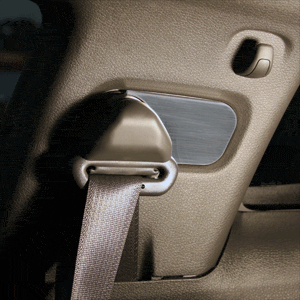 Billet Seat Belt Anchor Covers (fits 05-09 Ford Mustang) UPR