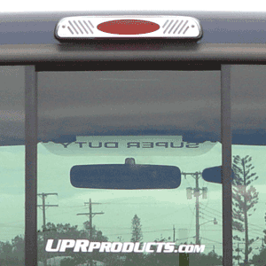 Billet Third Brake Light Cover (fits 99-14 F250 Superduty 94-03 Ranger) UPR