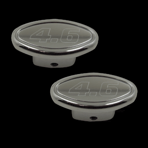 Billet Clothes Hanger Kit 4.6 Logo (fits 79-09 Ford Mustang) UPR